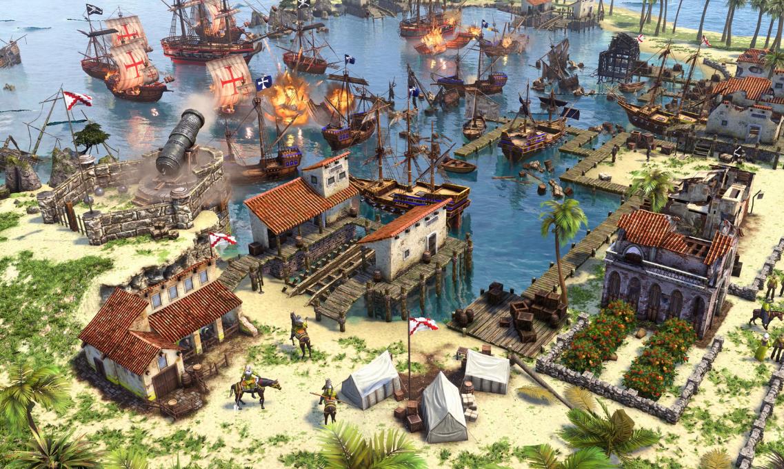 4k画质2帧运行帝国时代3上架2天多半差评40g内容这么差