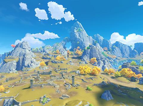 璃月风景区——天衡山!