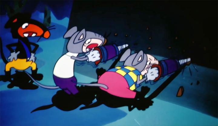 黑猫警长:讨厌的老鼠出现了,又开始偷东西,黑猫警长去哪了