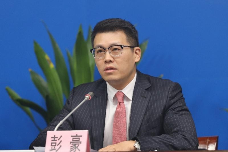 中国进出口银行广东省分行党委委员,副行长彭豪 (梁炜培/摄)进出口