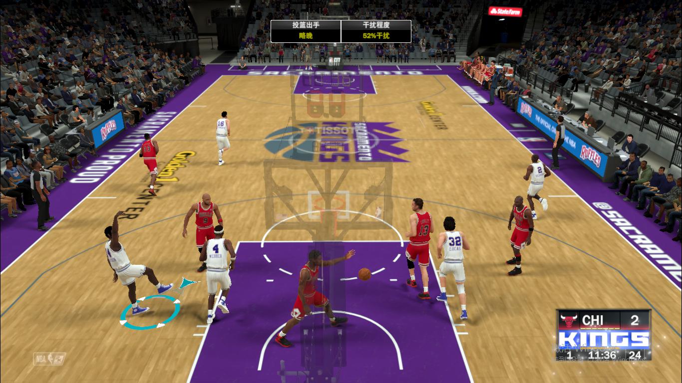 nba2k:最可惜的西决陪跑队,国王巅峰后陷入沉寂,何时能复苏