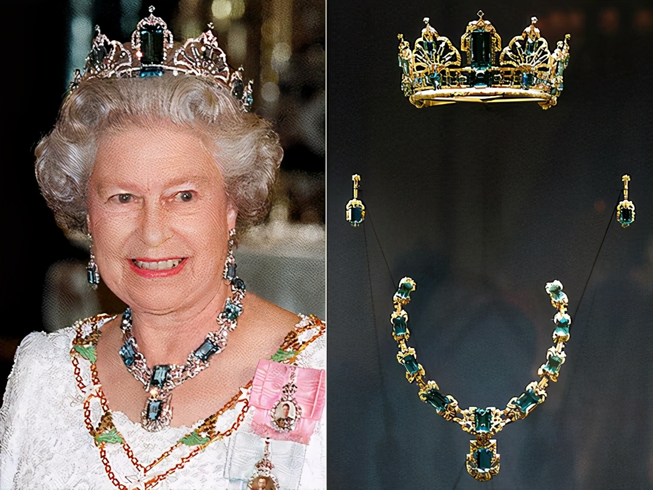 英女王最新官方肖像照出炉蓝宝石皇冠有深意皮肤比卡米拉都嫩