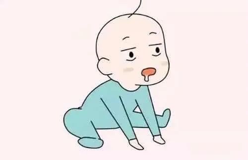 除了吐泡泡,这时宝宝的口腔也动作越来越多,如流口水,吐舌头等,这些