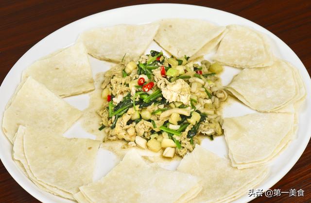 家常小炒,做法朴实的解腻素什锦,与烙馍绝配