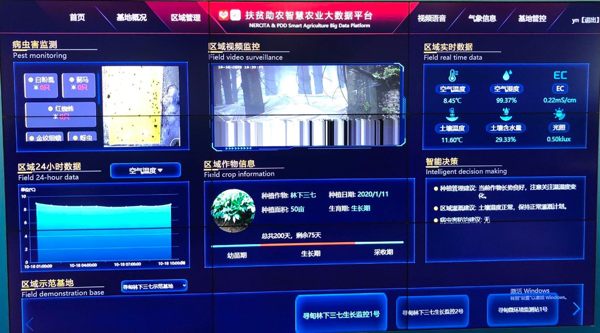 智慧农业大数据平台上线,农业生产可实现智能化管理