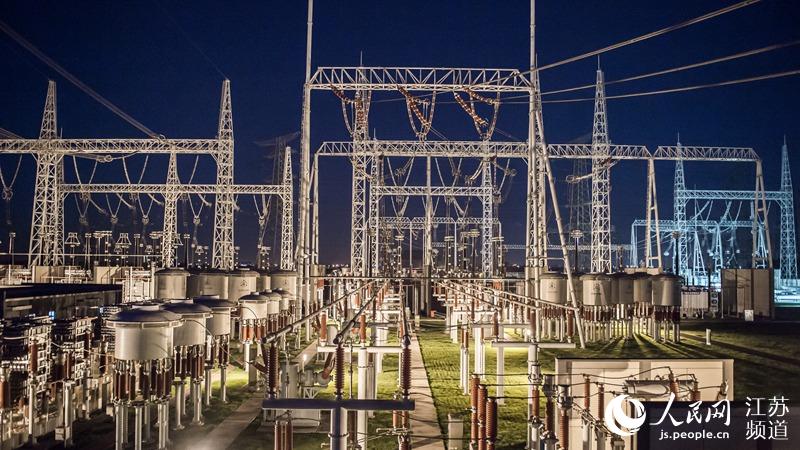 潮涌长三角揭秘苏沪交界供电能力最强的特高压变电站