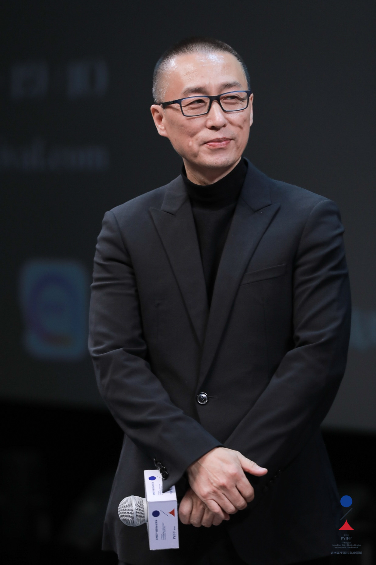 《冰下的鱼》首映现场,导演张力