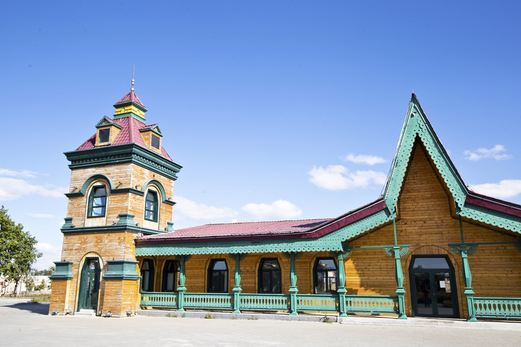 铭记历史走进中东铁路第一站满洲里火车站