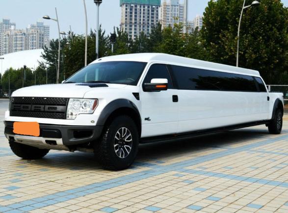 图为我们在河北秦皇岛遇到的福特猛禽f150加长版,车主是一位中年大哥