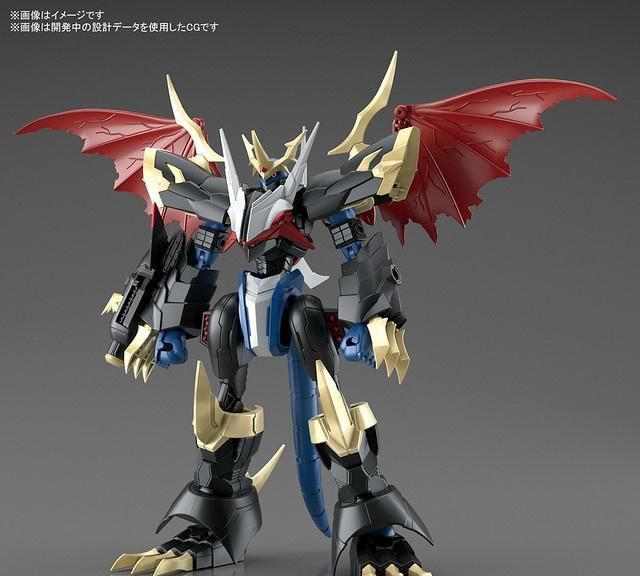 模玩资讯:万代 frs amplified 帝皇龙甲兽