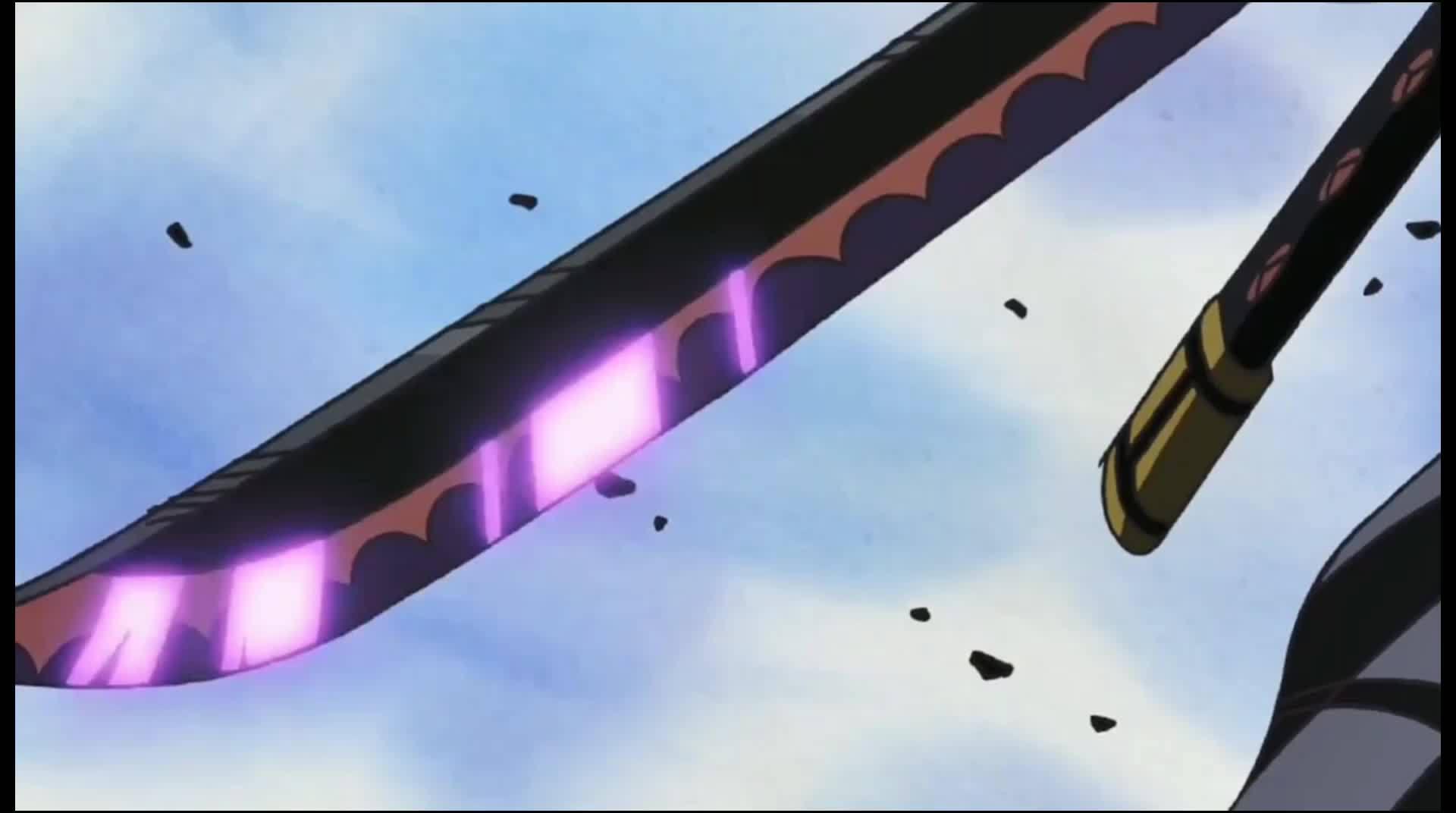 和之国最强剑豪与索隆对决,黑夜秋水战二刀流