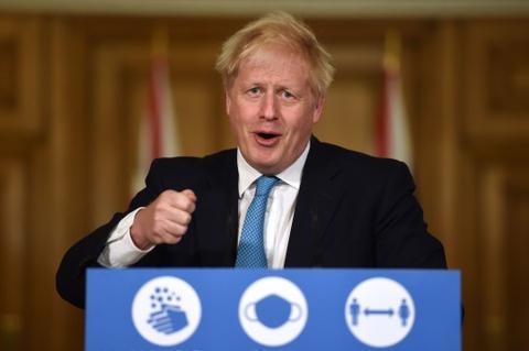 英国首相鲍里斯·约翰逊。(图源:法新社)