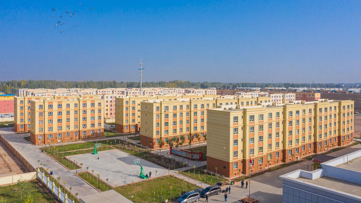 佛山配合伽师抓好震后重建工作,100多天建成地震灾后安置小区|伽师县