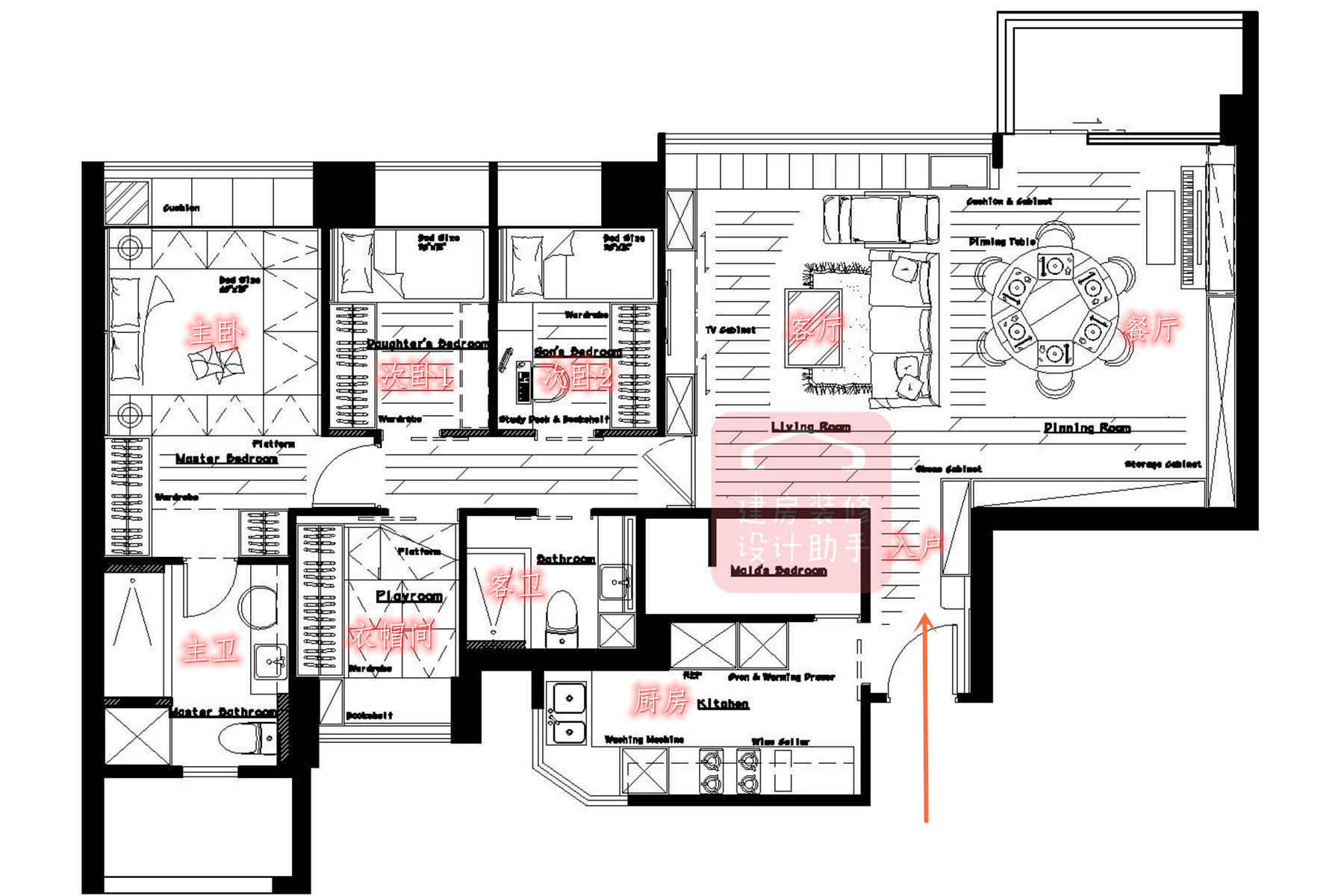 而是一套98﹐的住宅,在当地能住上这样的房子,称得是"千呎豪宅"了