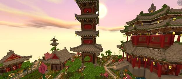 迷你世界无大神?古建筑,摩登建筑全都有!网友:膜拜大神