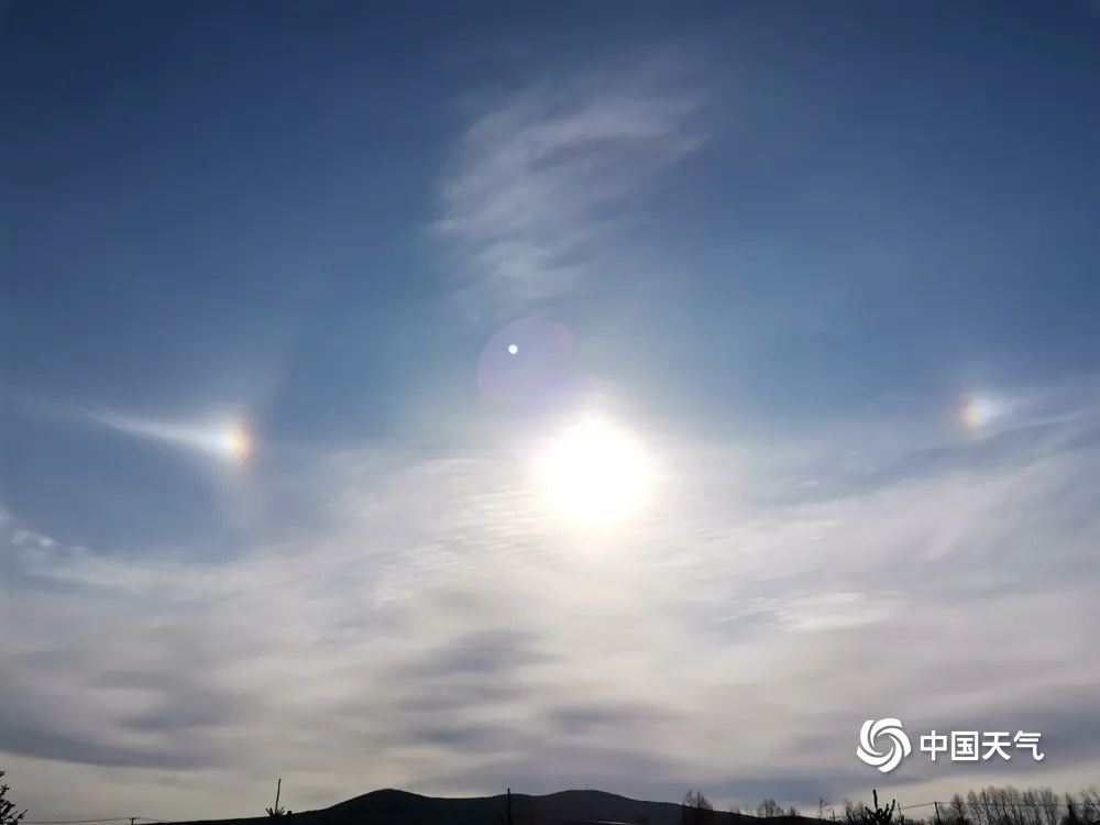 幻日和环天顶弧奇观