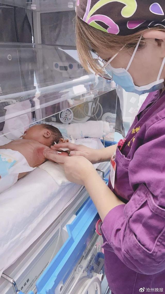 河北一刚出生的婴儿被扔在田间,脸上像包了一层膜!