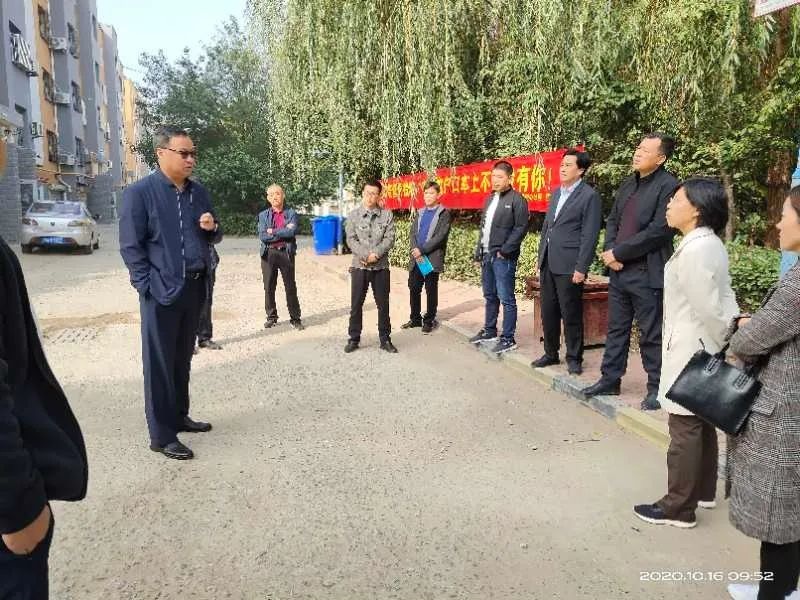 广宗县县委副书记吉福印带队督导创城工作