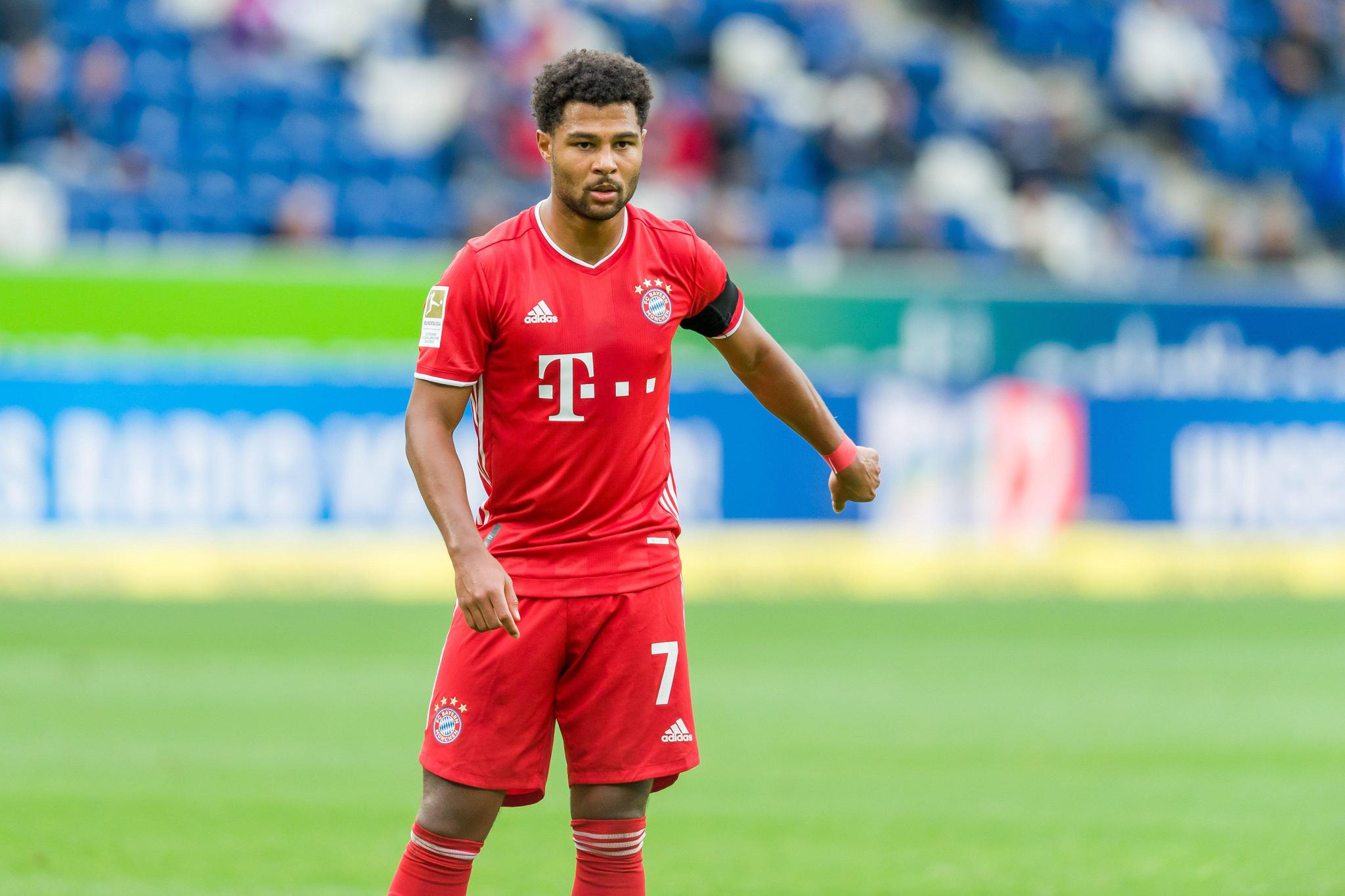 拜仁官方:格纳布里新冠检测呈阳性 无缘欧冠对阵马竞