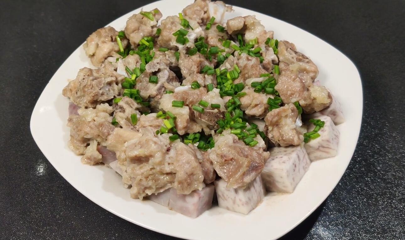 香芋蒸排骨正确的做法排骨鲜香入味一点不油腻5分钟学会