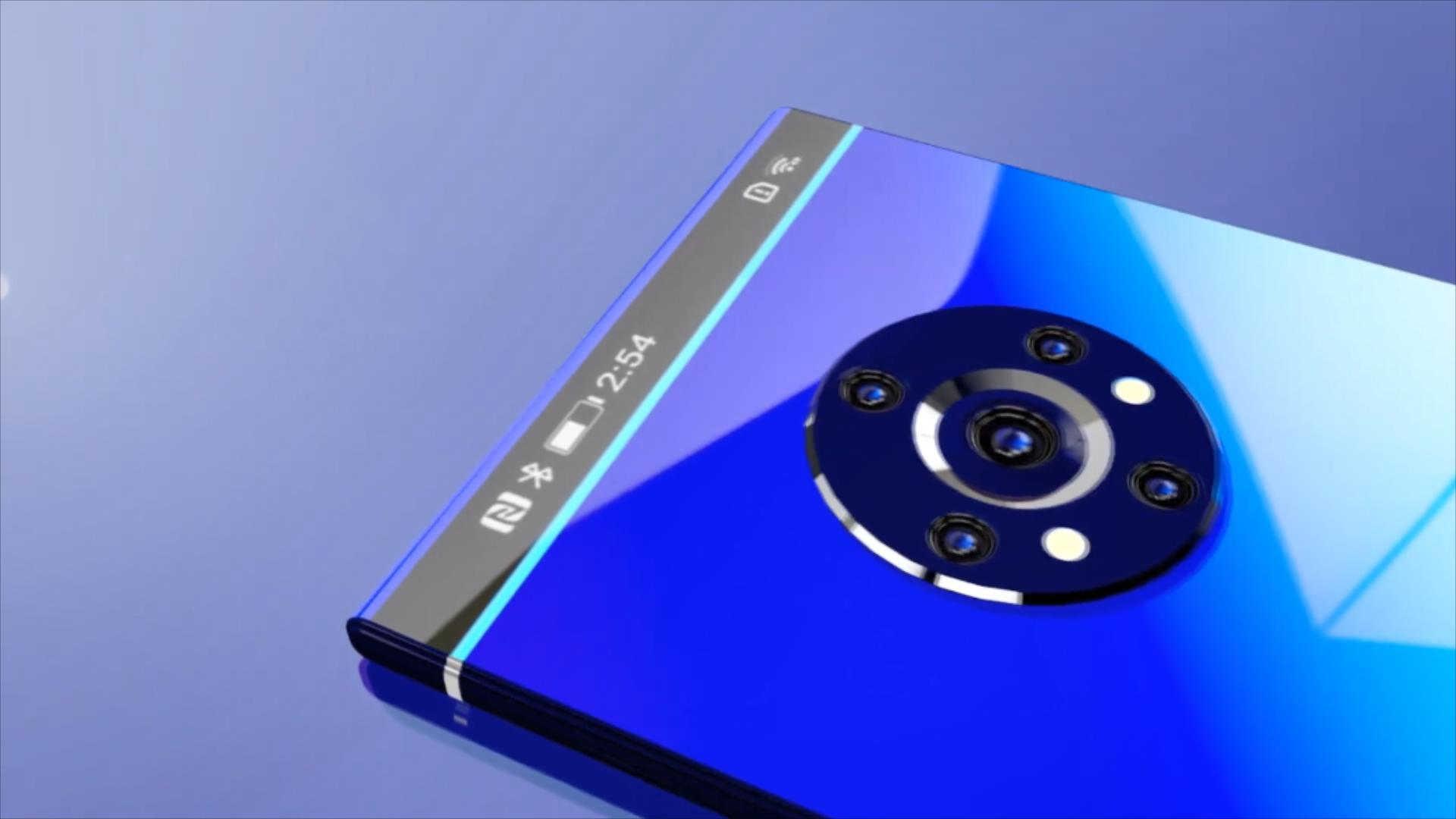 华为mate40pro概念图:上下瀑布屏花洒五摄,能干掉iphone12吗