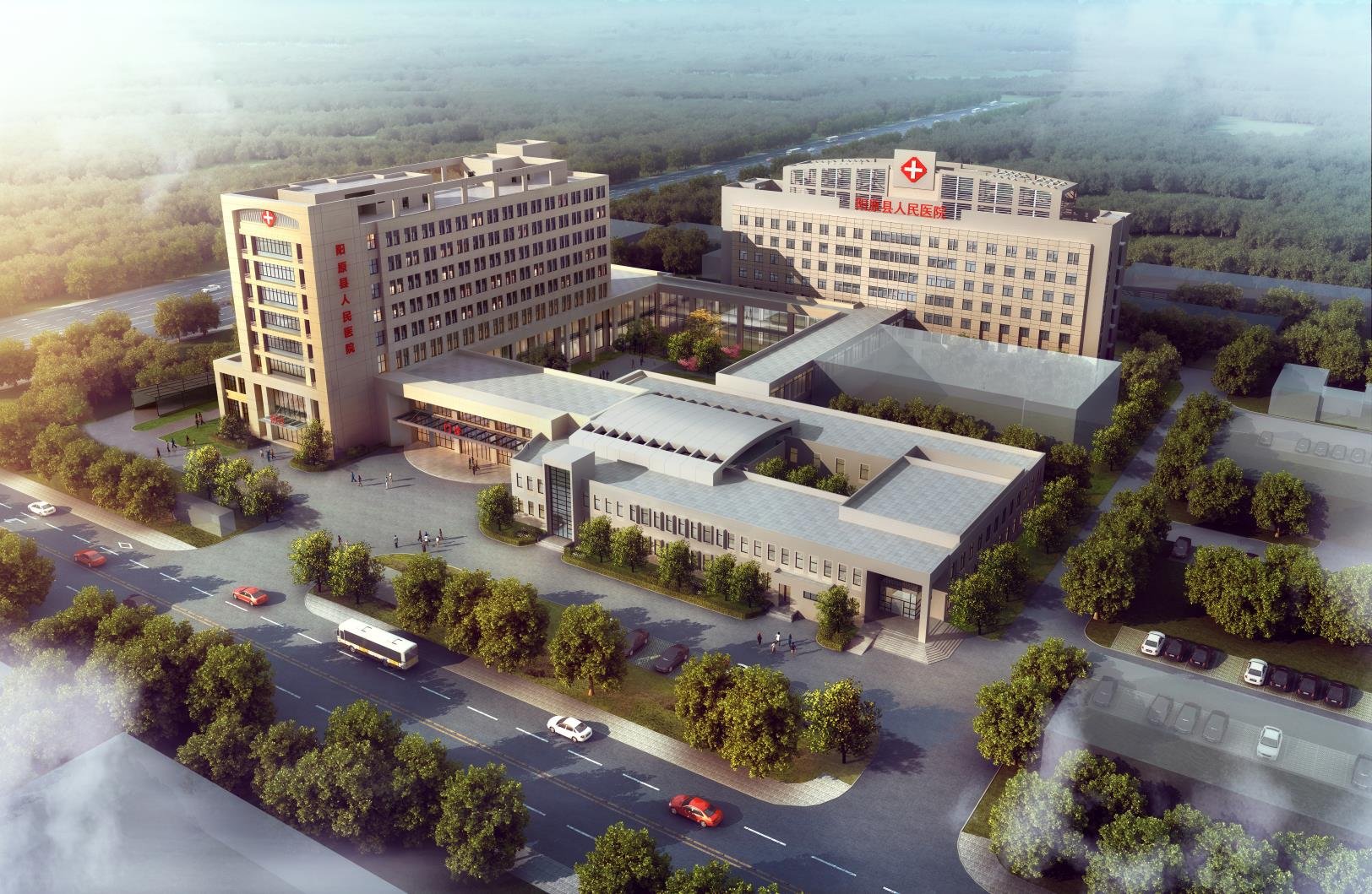 新建人民医院,新华书店 张家口的配套从不缺席!