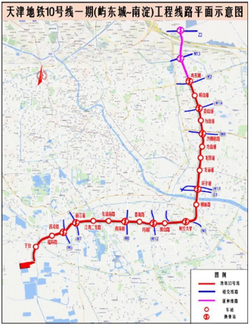 天津这两条地铁延伸线路走向首次披露看看过你家吗
