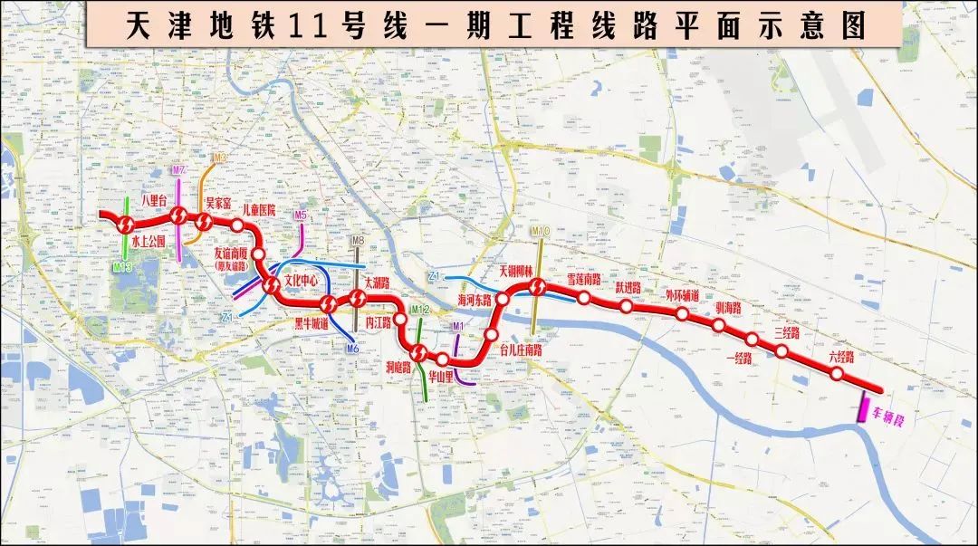 天津这两条地铁延伸线路走向首次披露看看过你家吗