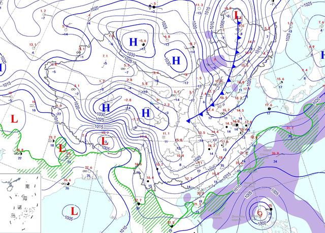 10月20日我国等压线分布图特别声明:以上文章内容仅代表作者本人观点