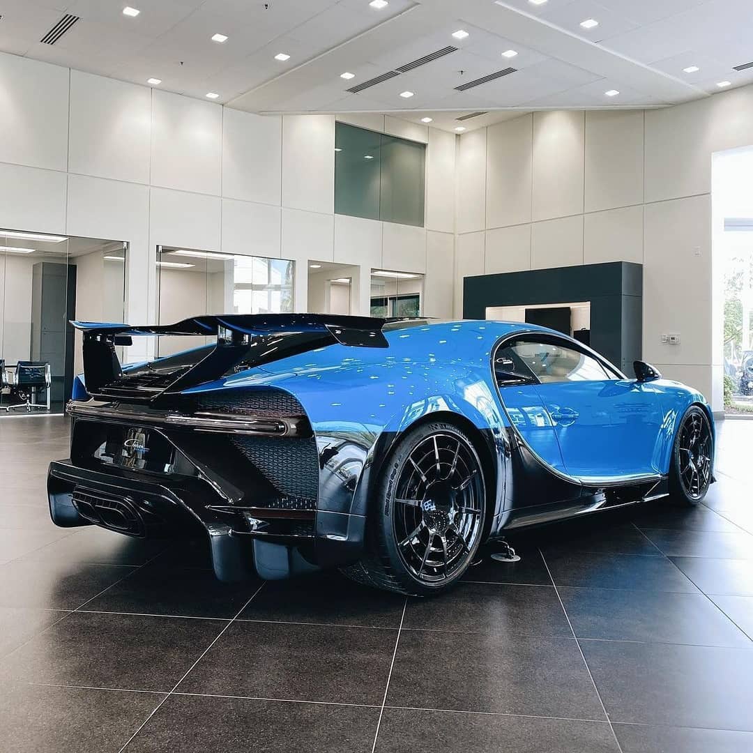 布加迪chironpursport实车限量60辆