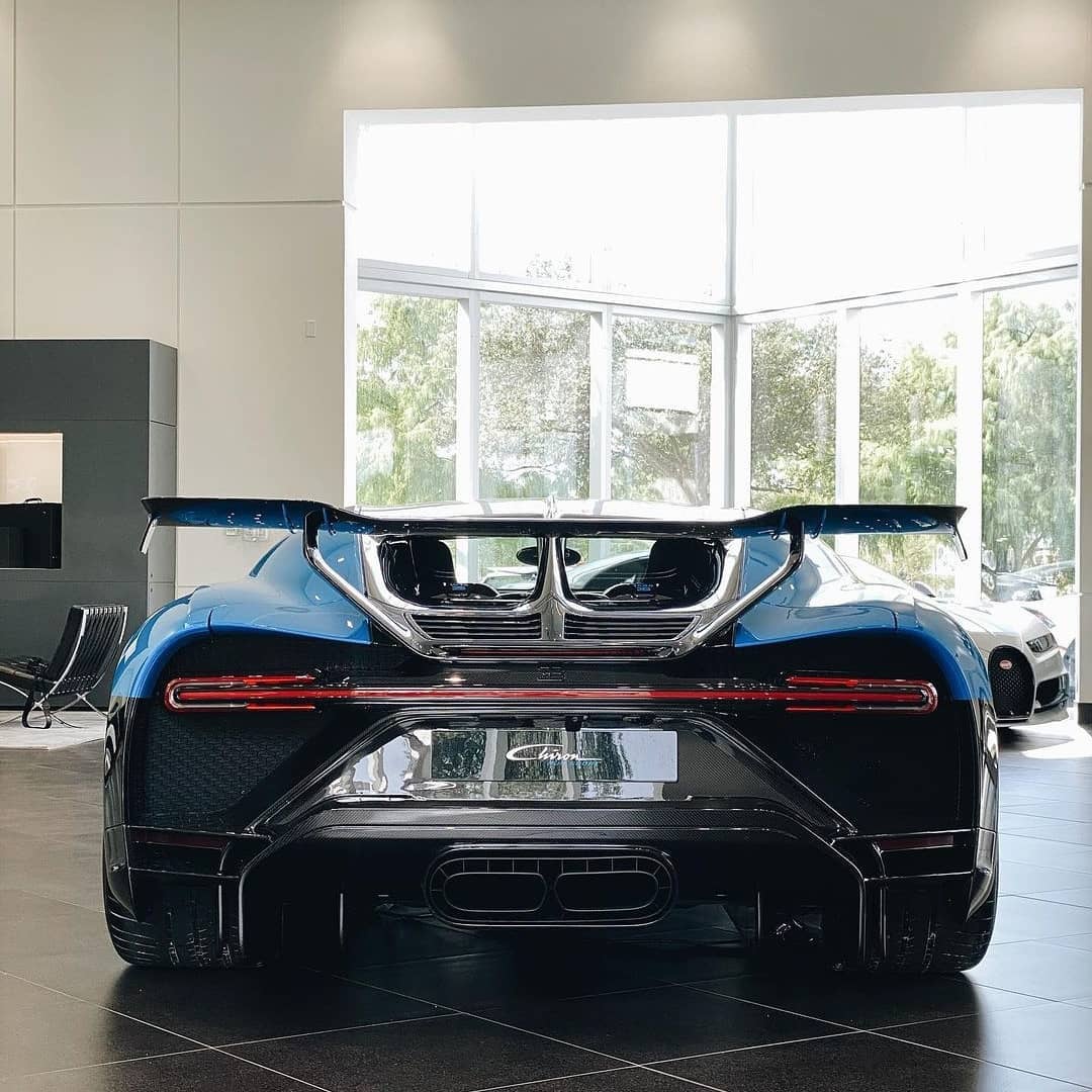 布加迪chironpursport实车限量60辆