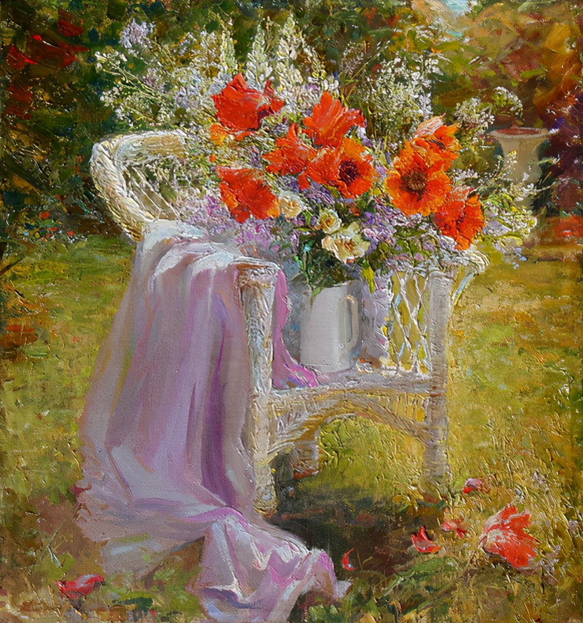 俄罗斯艺术家静物油画欣赏境界突出造诣精湛