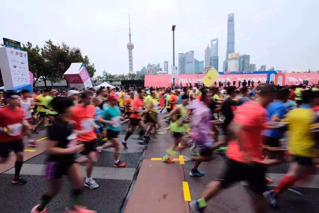 上海马拉松。图片来源网络