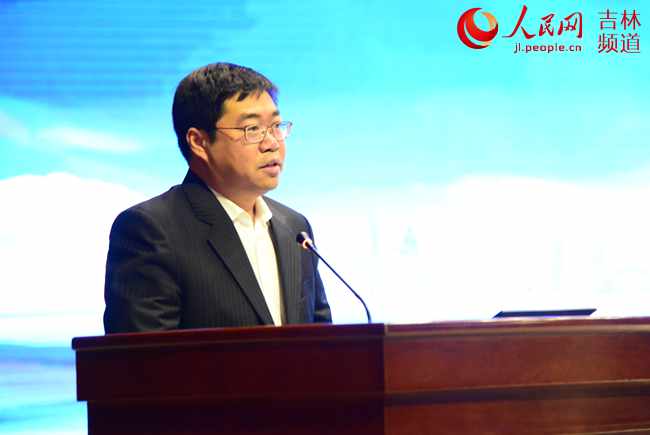 吉林省文化和旅游厅副厅长张文广. 人民网李洋摄