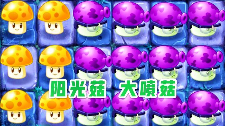 植物大战僵尸2:黑暗时代之旅,阳光菇取代向日葵生产阳光