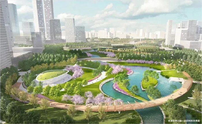 巫家坝公园效果图