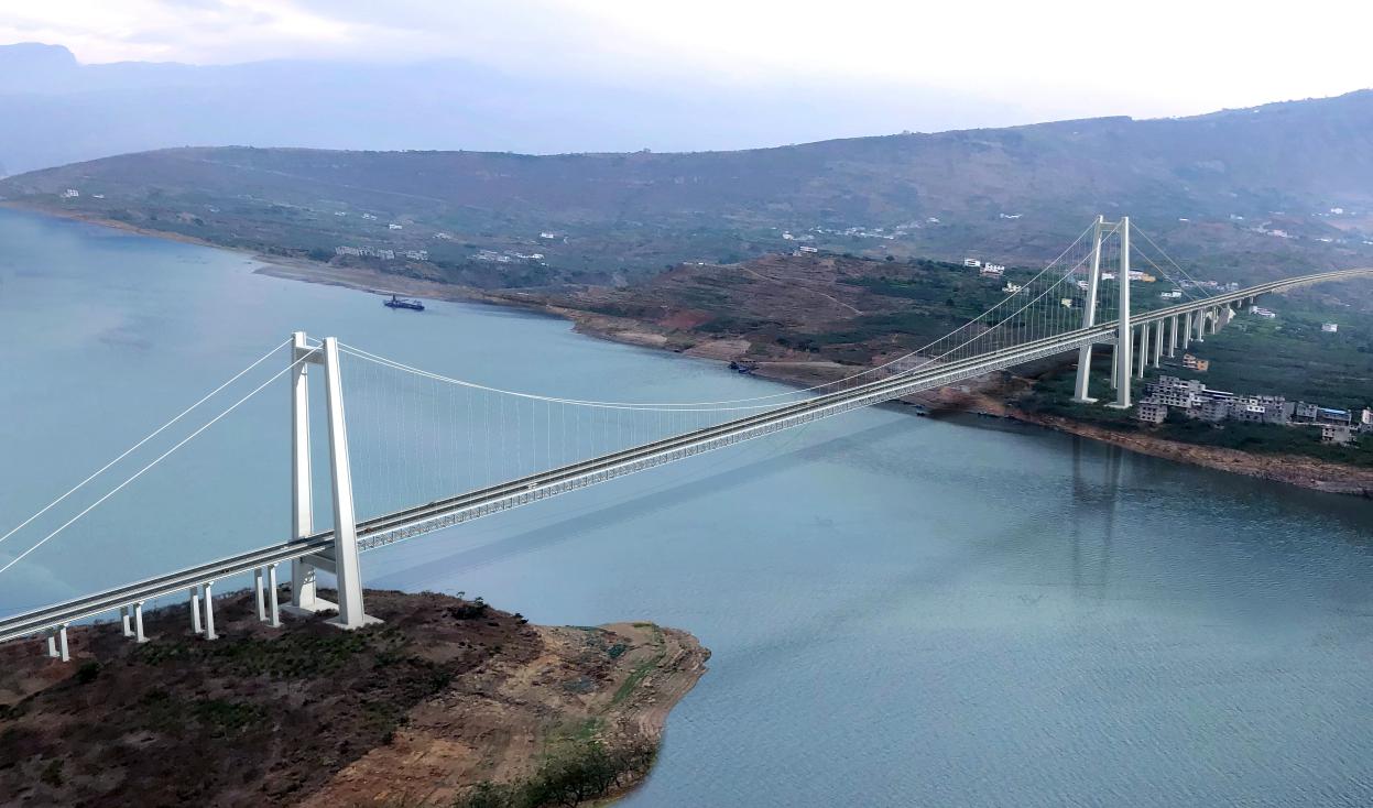 世界首创 四川交投建设公司创新工艺 助力沿江高速金沙江特大桥建设