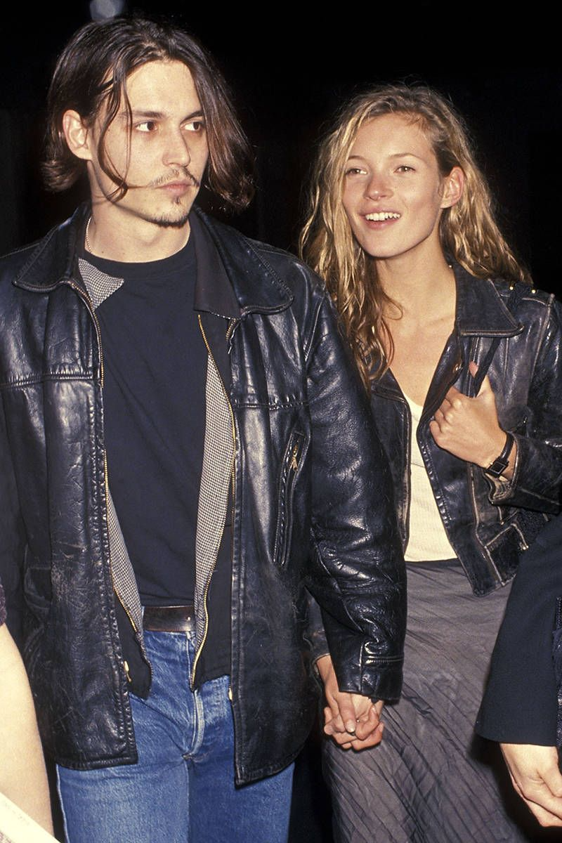 johnny depp和kate moss这对时髦cp真的让人好不羡慕.