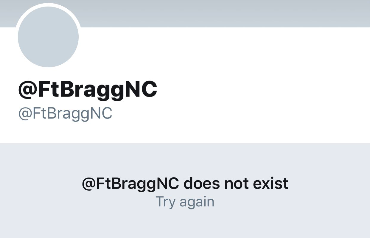 该账号已显示“不存在”