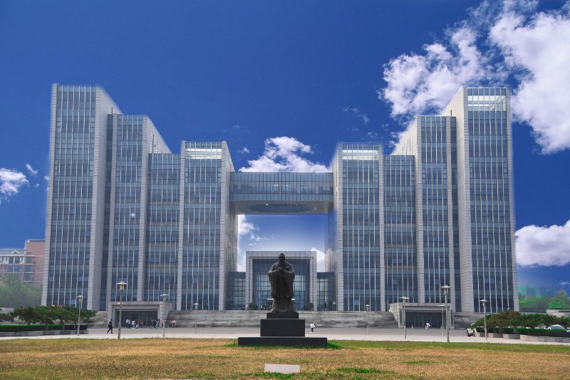 寻找山东最美大学校园山东师范大学胡瑞锦师书