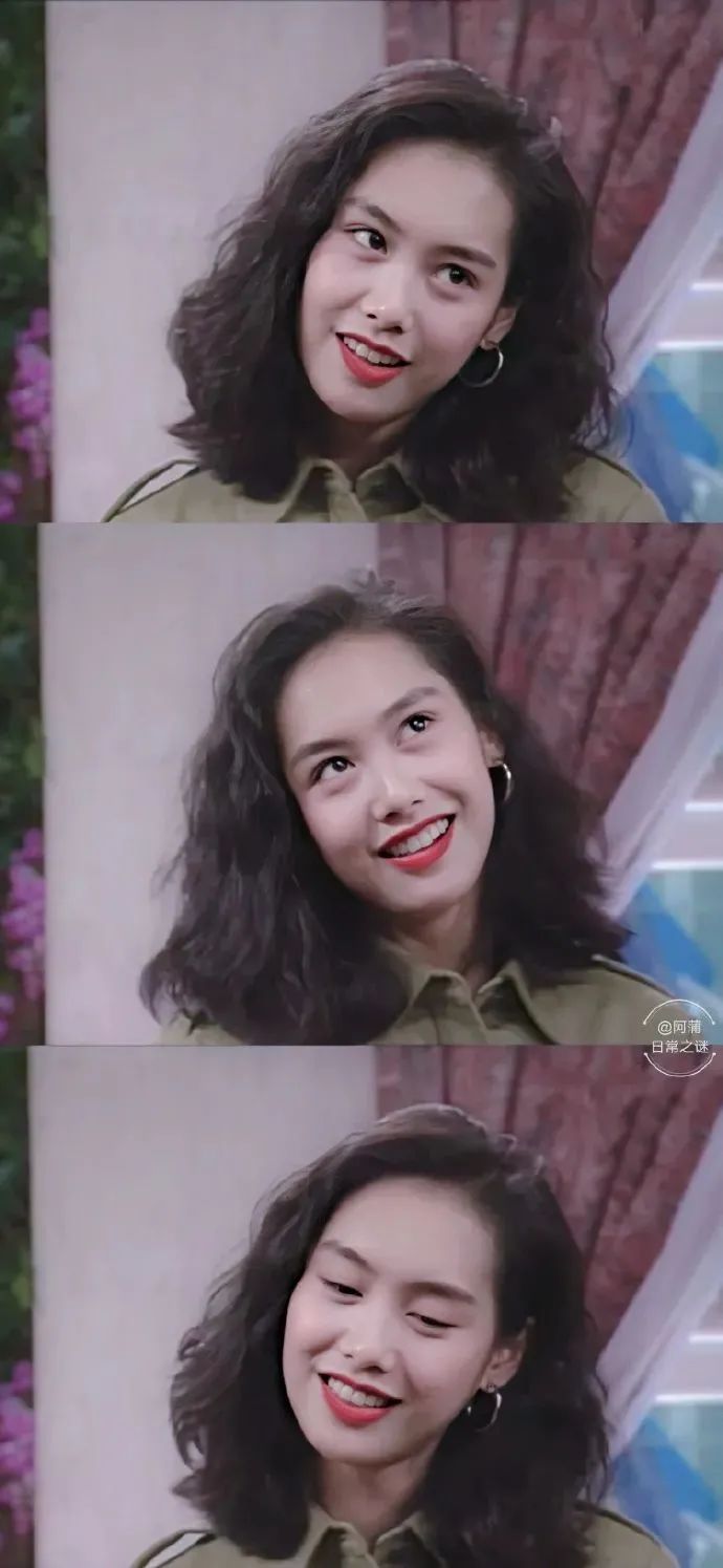 年轻时的朱茵真是超灵动!