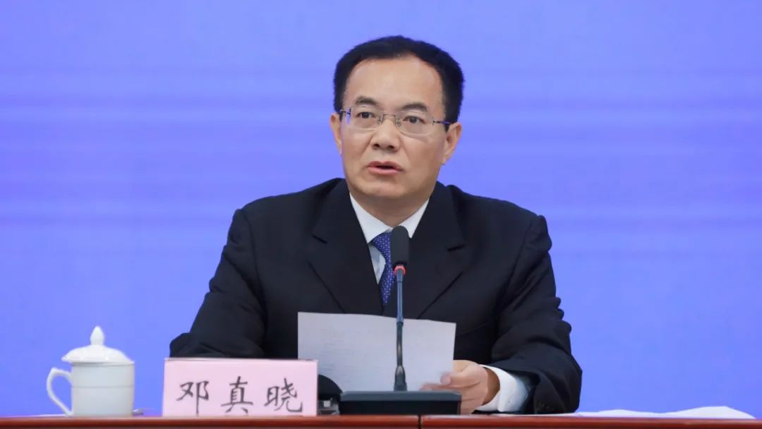 阜阳市委常委,临泉县委书记&nbsp;邓真晓(程宇凡&nbsp;摄)