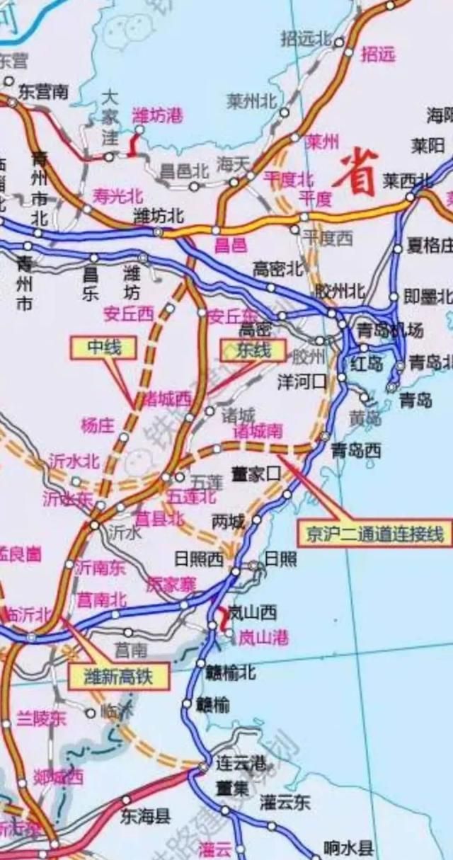其中日照市内莒县北站2台4线,五莲北站4台12线,日照将实现所有区县通