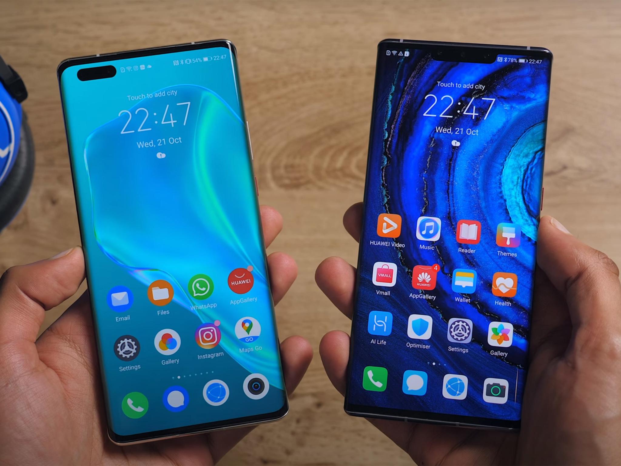 华为mate40全系对比最便宜版本也挺香