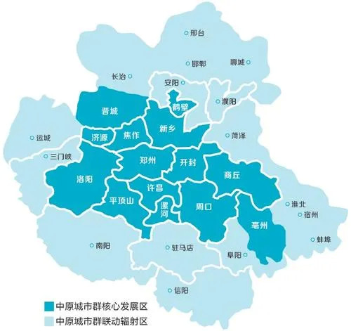 河南一双王炸中原城市群加入群聊