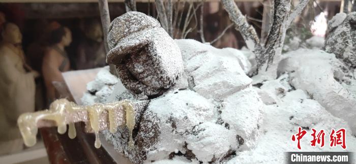 "冰雕连"战士宋阿毛在绝笔信中写道:"我是一名光荣的志愿军战士,哪怕