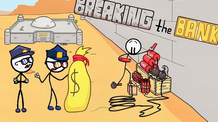 火柴人亨利中文版 挖到天然气不要慌,抽根烟冷静一下 屌德斯解说