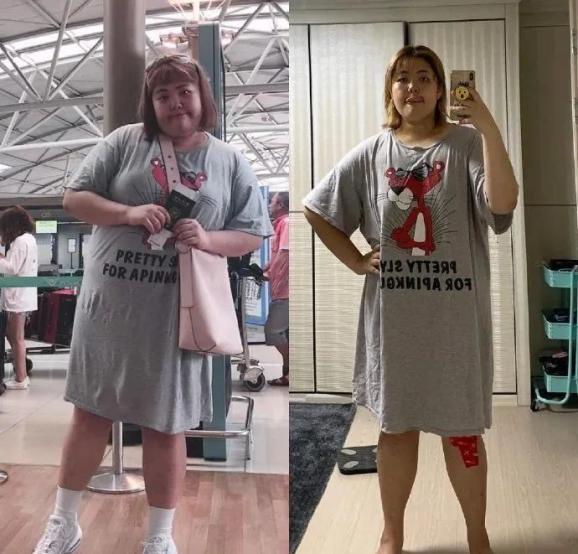 韩国262斤大胃王狂减90斤变身穿搭博主网友褒贬不一