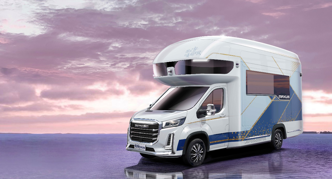 上汽大通maxus发布了全新房车"上汽大通maxus 生活家v90别墅版",该