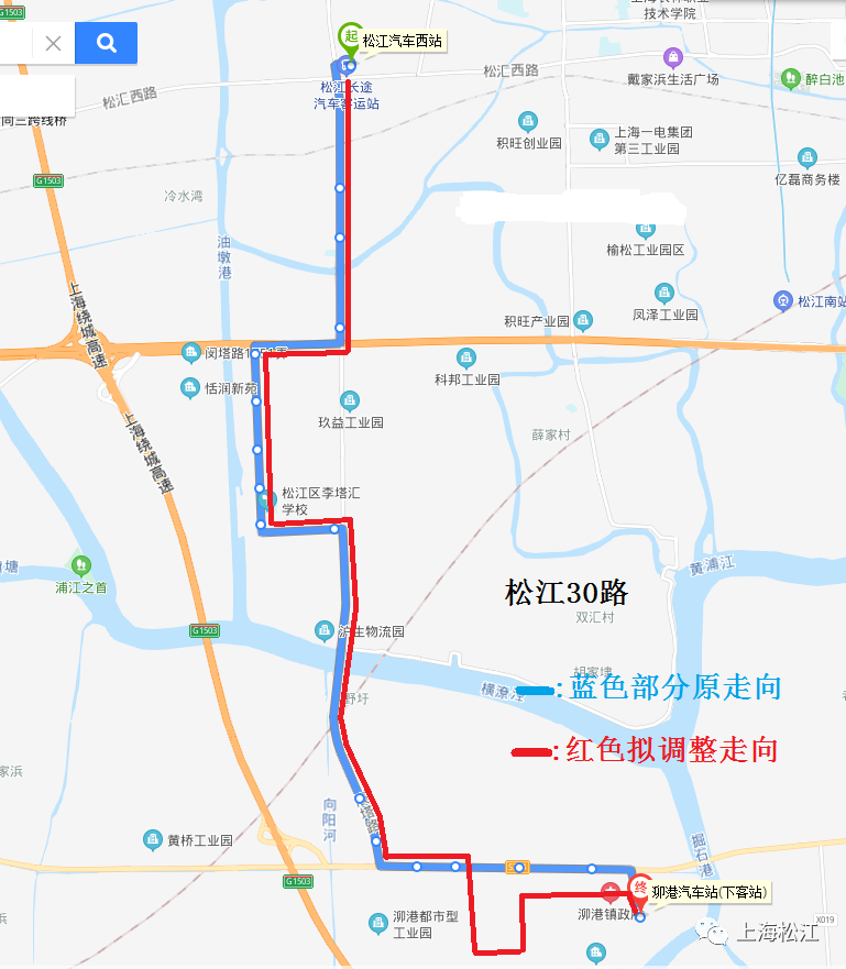 松江33路公交车路线图,33路公交车路线路线图 交通松江这10条公交线拟调整征询您的意见